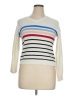 Nordstrom Stripes Ivory Pullover Sweater Size XL - photo 1