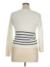 Nordstrom Stripes Ivory Pullover Sweater Size XL - photo 2