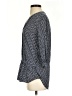 Tory Burch 100% Rayon Blue 3/4 Sleeve Blouse Size XS - photo 5
