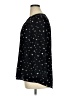 Daniel Rainn Stars Black 3/4 Sleeve Blouse Size XL - photo 5