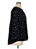 Daniel Rainn Stars Black 3/4 Sleeve Blouse Size XL - photo 4