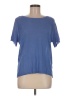 Lulus 100% Acrylic Blue Short Sleeve Top Size L - photo 1