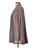 Susan Graver Metallic Silver Blazer Size L - photo 5