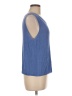 Lulus 100% Acrylic Blue Sleeveless Top Size L - photo 4