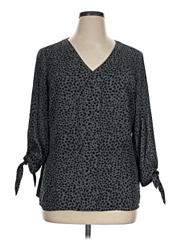 Fortune + Ivy 3/4 Sleeve Blouse (view 1)