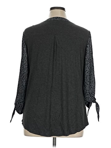 Fortune + Ivy 3/4 Sleeve Blouse (view 2)