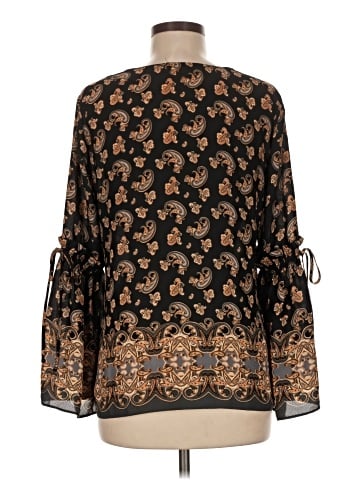 Rose + Olive 3/4 Sleeve Blouse (view 2)