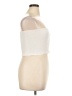 Babaton Ivory Sleeveless Blouse Size XL - photo 4