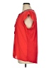 DR2 100% Polyester Red Short Sleeve Blouse Size XL - photo 5