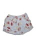 Angie 100% Rayon Floral Silver Shorts Size M - photo 1