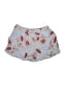 Angie 100% Rayon Floral Silver Shorts Size M - photo 2