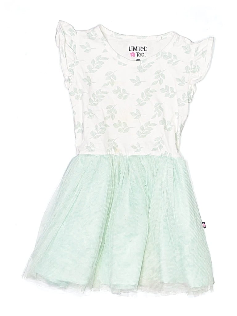 Pre-owned Limited Too Kids' Dress In Green