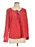 Daniel Rainn 100% Polyester Orange 3/4 Sleeve Blouse Size L - photo 1
