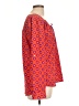 Daniel Rainn 100% Polyester Orange 3/4 Sleeve Blouse Size L - photo 4