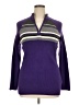 Daisy Fuentes Purple Pullover Sweater Size 1X - photo 1
