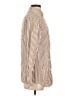 Unbranded Stripes Brown Long Sleeve Button-Down Shirt Size XS - photo 4