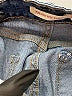 Levi's Hearts Blue Jeans Size 28 waist - photo 8