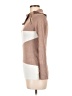 2b bebe Color Block Tan Turtleneck Sweater Size M - photo 5