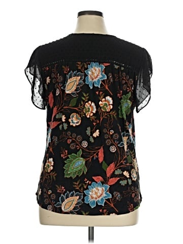 Daniel Rainn Short Sleeve Blouse (view 2)