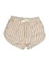 Billabong Stripes Yellow Shorts Size S - photo 1