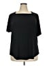 Universal Standard Black Short Sleeve Top Size 22 (L) - photo 1