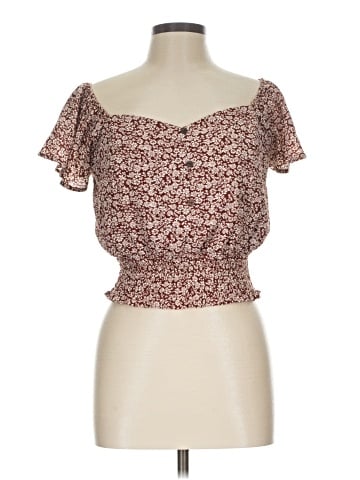 Monteau Short Sleeve Blouse (view 1)