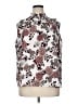 Ann Taylor Factory 100% Polyester Floral Ivory Sleeveless Blouse Size XL - photo 1
