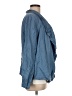 North Style 100% Lyocell Blue Kimono Size L - photo 4