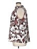 Ann Taylor Factory 100% Polyester Floral Ivory Sleeveless Blouse Size XL - photo 5