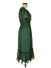 Max Studio 100% Polyester Paisley Green Cocktail Dress Size S - photo 4