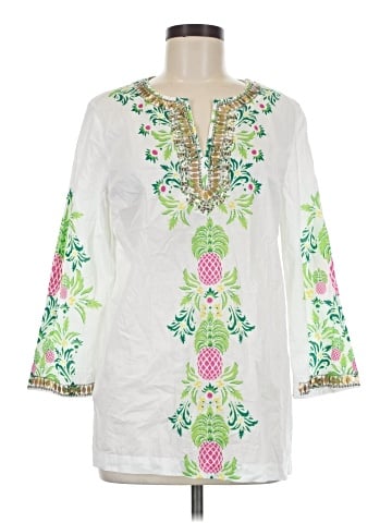 Charter Club 3/4 Sleeve Blouse (view 1)