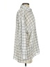 Max Studio Checkered-gingham Ivory Long Sleeve Blouse Size S - photo 4