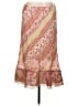 Fashion Bug Paisley Pink Formal Skirt Size L (estimated) - photo 1