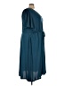 Torrid Solid Teal Casual Dress Size 5X Plus (6) - photo 4