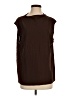 MNG Brown Sleeveless Blouse Size S - photo 1