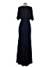 BHLDN 100% Polyester Solid Black Cocktail Dress Size 2 - photo 2