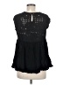 Acemi 100% Rayon Black Sleeveless Blouse Size M - photo 2