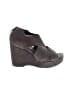 Eileen Fisher 100% Leather Gray Wedges Size 9 - photo 1