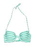 J.Crew Stripes Green Swimsuit Top Size M (estimated) - photo 1