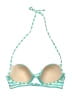 J.Crew Stripes Green Swimsuit Top Size M (estimated) - photo 2
