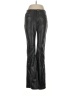 Bershka 100% Polyurethane Black Casual Pants Size M - photo 1