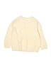 Zara 100% Cotton Solid Ivory Pullover Sweater Size 18-24 mo - photo 1