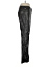 Bershka 100% Polyurethane Black Casual Pants Size M - photo 4