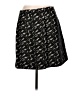 Lands' End Canvas Graphic Black Wool Skirt Size 10 - photo 2