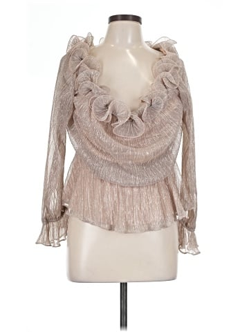 Adrianna Papell Long Sleeve Blouse (view 1)