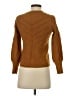 Amour Vert 100% Wool Brown Wool Pullover Sweater Size XS - photo 2