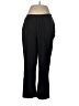 Catherines Solid Black Active Pants Size 0X (petite) - photo 1