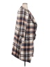 Shein Curve 100% Polyester Plaid Ivory Coat Size 14 Plus (1) - photo 4