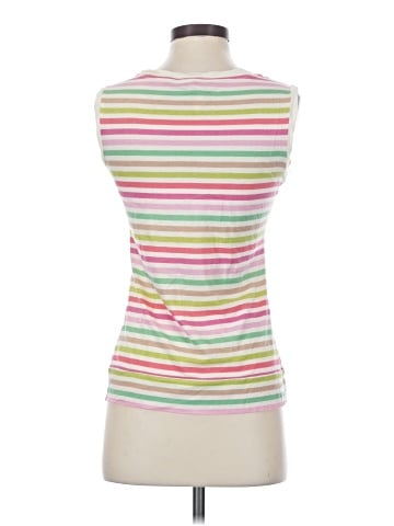 Little Yellow Button Sleeveless Top (view 2)