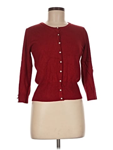 Audrey & Grace 3/4 Sleeve Button-Down Shirt (view 1)